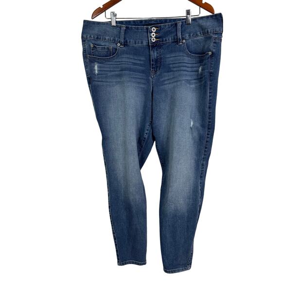 Torrid Premium Stretch Denim Ankle Jeans Size 20 - Picture 2 of 9